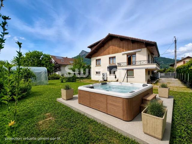Maison individuelle T6 de 120m2 avec garage XL sur terrain de 533m2!