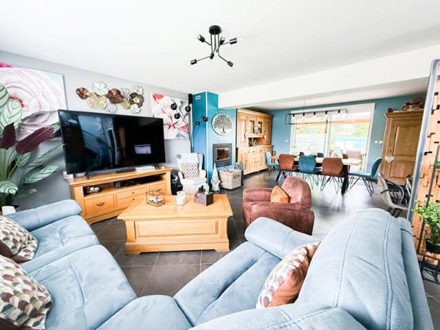 Maison individuelle,128M² au sol, 3 chambres, garage, jardin