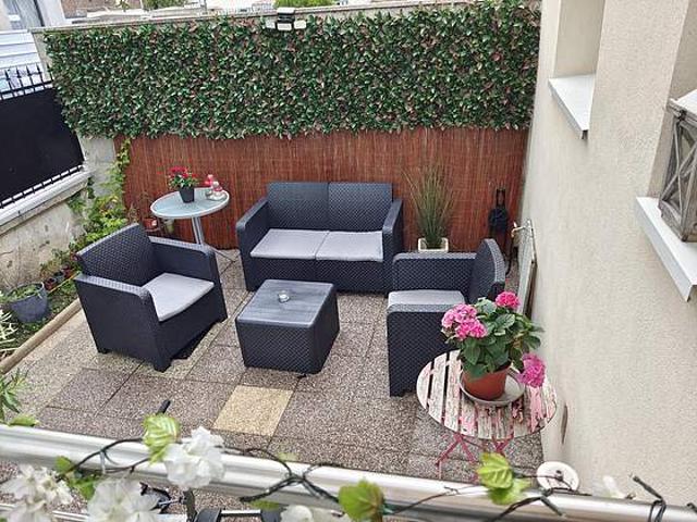 Maison individuelle 2 chambres meublée avec terrasse et jardin Pierrefitte Sur Seine 93380