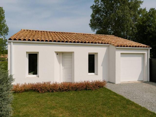 Maison Optitude 2 Chambres sur Terrain de 413m² à Saint Gilles Croix de Vie 85800