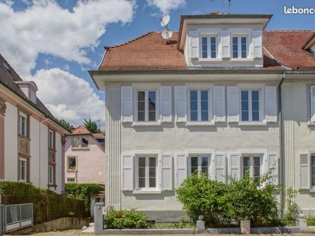 Maison orangerie Strasbourg, accolée, rénovée 2020