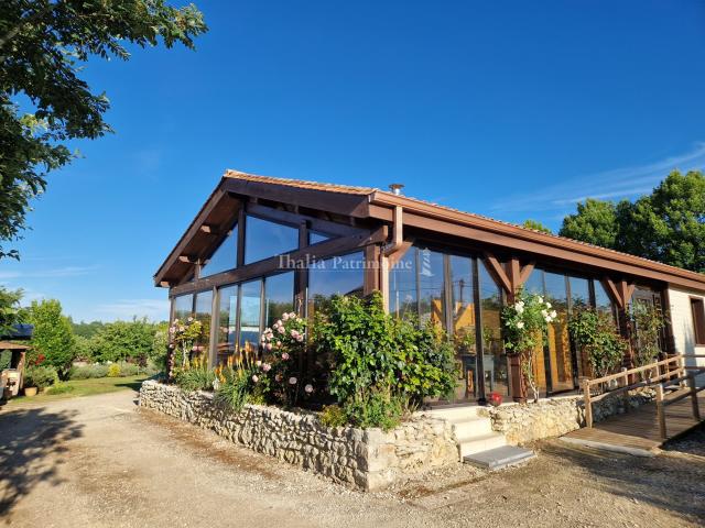 Maison ossature bois avec studio indépendant à Brantôme en P. 148m² Brantôme