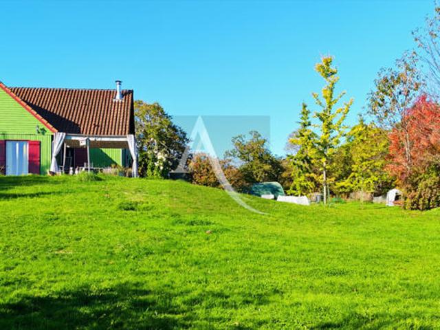 Maison ossature bois en pleine campagne sur 7500 m2 de terrain
