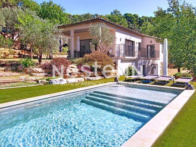 Maison Lorgues 4 pièces 113 m2 + piscine + sous sol 133 m2 sur un terrain de 1631m²