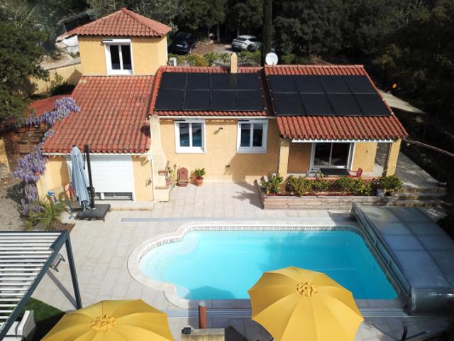 Maison Lorgues 5 pièces 3 chambres avec piscine et garage, d