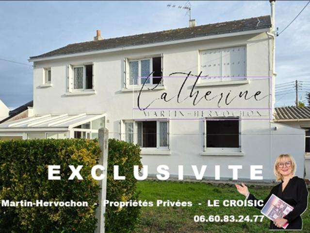 Maison à rénover Le Croisic 3 chambres 91m² avec atelier attenant