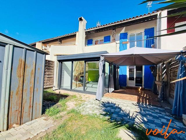Maison Lumineuse Avec Jardin Balcon Et Garage Proche Com. 87m² Carcassonne