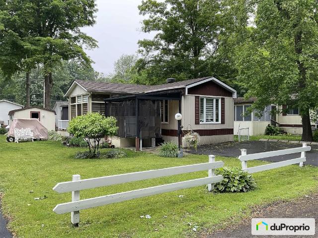 Maison mobile à vendre Beauharnois Maple Grove 2 chambres #1106