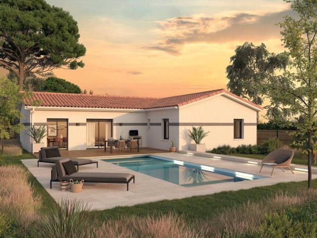 Maison Moderne de 120 m² à bâtir à Plaisance du Touch Terrain