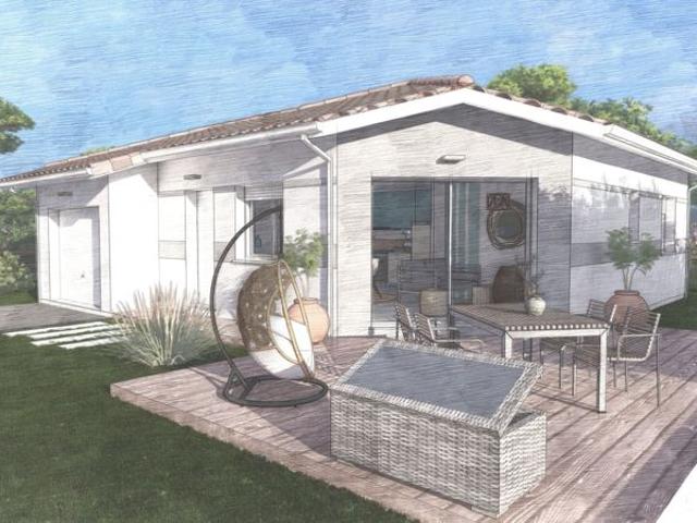 Maison moderne et personnalisable de deux chambres à St Perdon