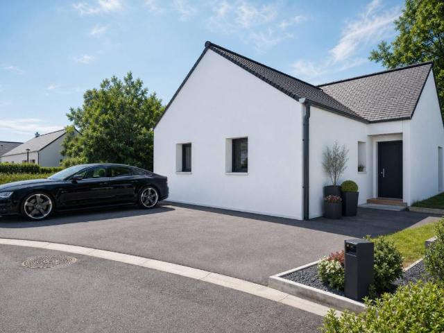Maison moderne plain pied 83m² 3chambres