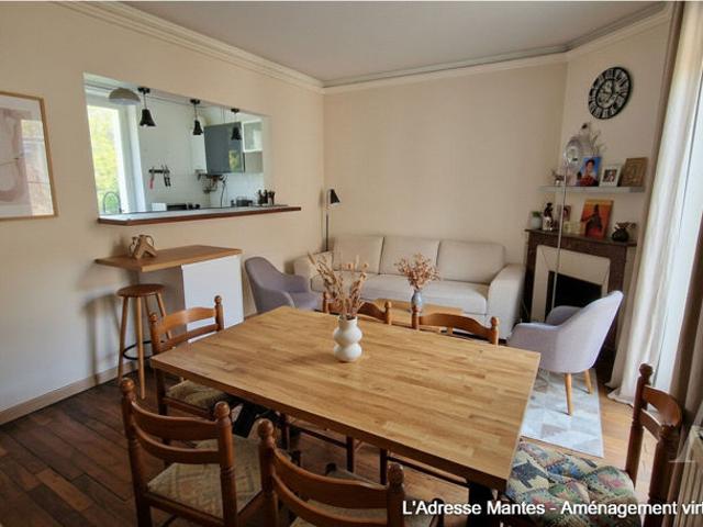 Maison Mantes La Ville de 3 chambres et 580m² de terrain