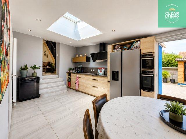 Maison mitoyenne 5 pièces avec jardin et terrasse