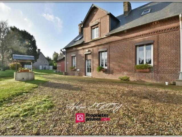 Maison Normande en briques 5pièces avec dépendance et garages