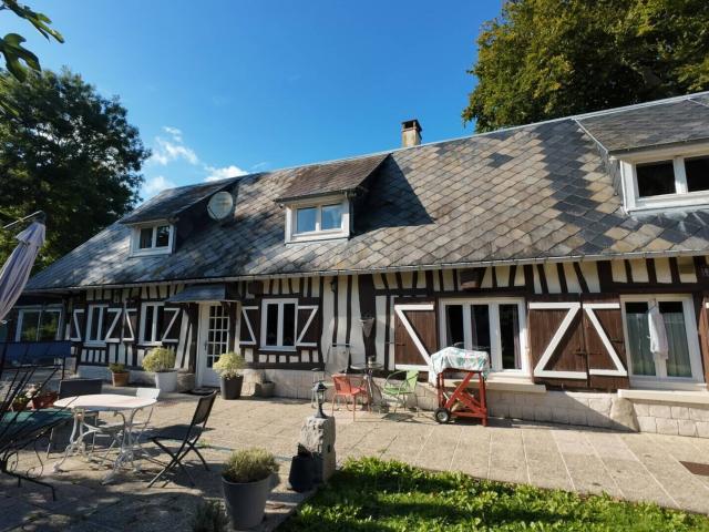 Maison normande rénovée proche de Veules les roses 76