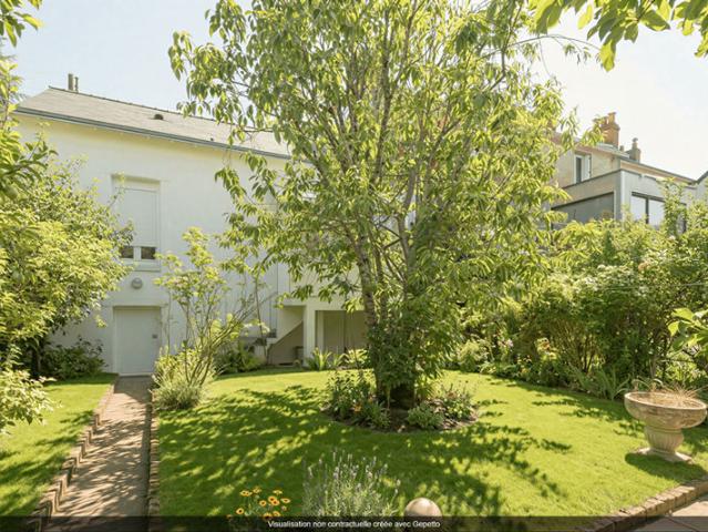 Maison Nantes 3 pièces de 60m² jardin garage