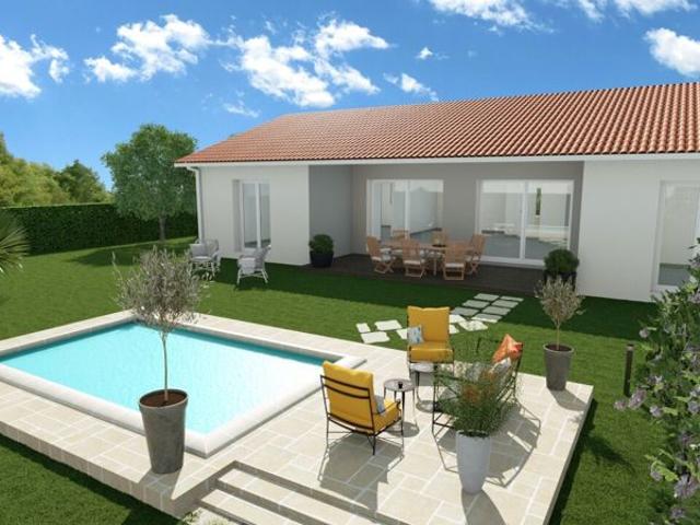 Maison neuve, 3 chambres, garage, terrasse couverte