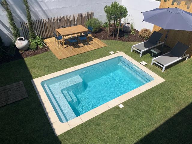 Maison neuve 3 chambres piscine entre plage et commerces 110m² Rivedoux Plage