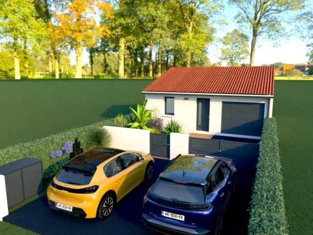 Maison neuve 3 pièces 58 m²