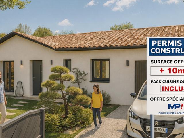 Maison neuve 3 pièces 60 m²