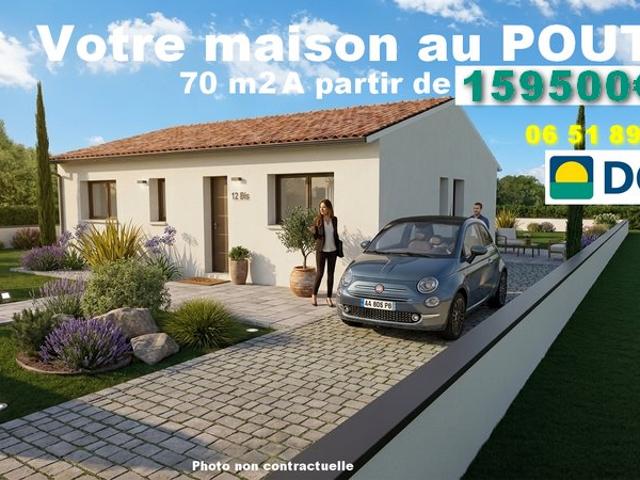 Maison neuve 3 pièces 70 m²