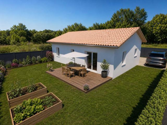 Maison neuve 3 pièces 70 m²