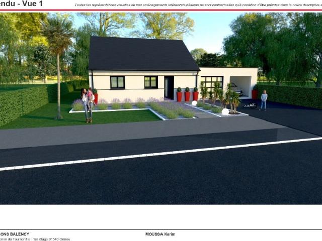 Maison neuve 3 pièces 70 m²