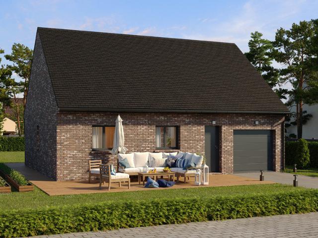Maison neuve 3 pièces 71 m²