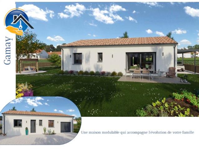 Maison neuve 3 pièces 74 m²