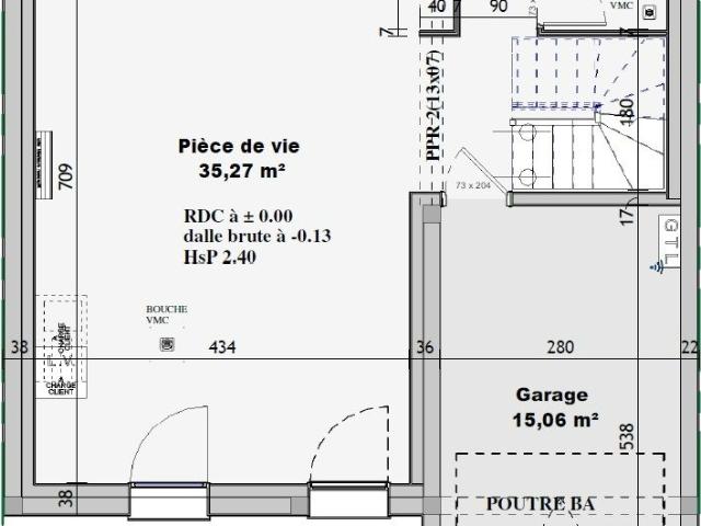 Maison neuve 3 pièces 87 m²