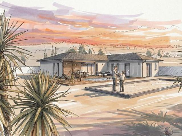 Maison neuve 120 m2 – Prestations haut de gamme – Maître d’œuvre