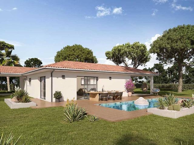 Maison neuve 120 m² avec garage à Vielle Saint Girons 4 chambres