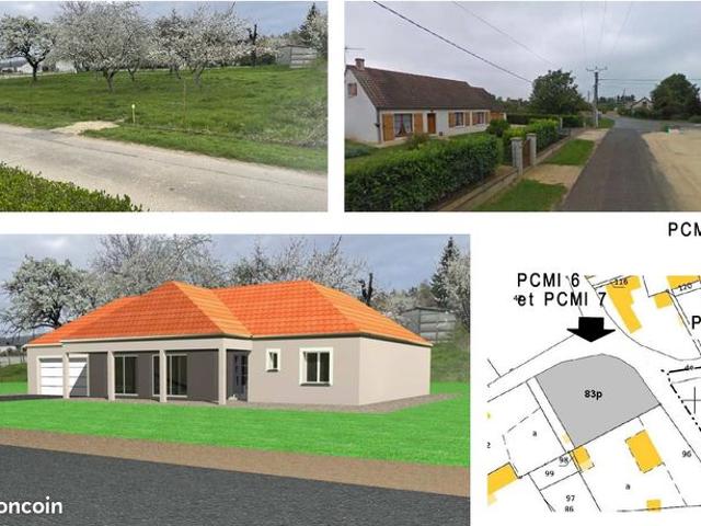 Maison neuve 162 m² – Terrain 1005 m² – 7 min de Bourges