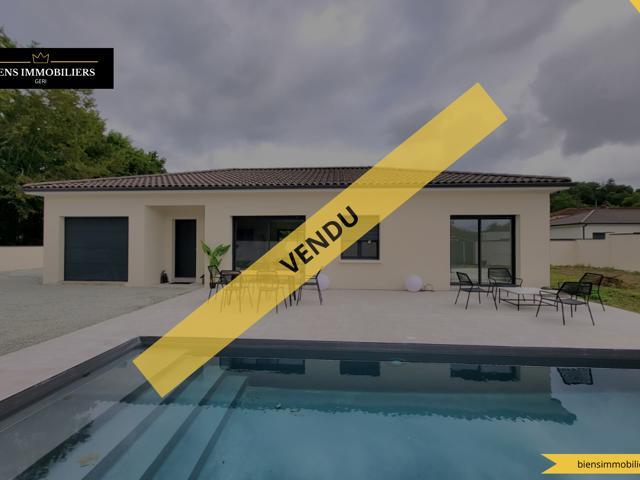 MAISON NEUVE 2023 PLAIN PIED PISCINE BERGERAC