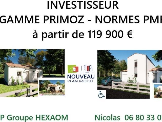 Maison neuve 2 pièces 61 m²