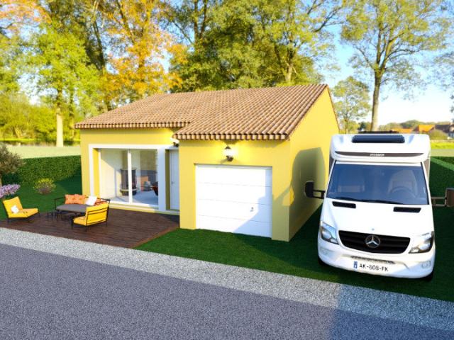 Maison neuve 2 pièces 70 m²