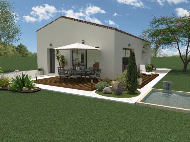 Maison neuve 2 pièces 73 m²