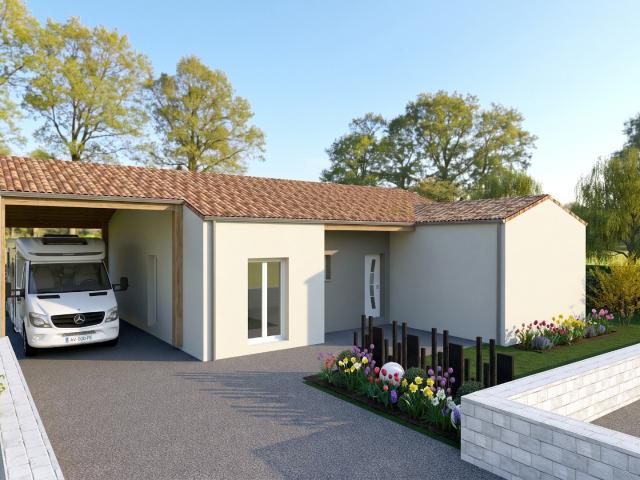 Maison neuve 2 pièces 88 m²