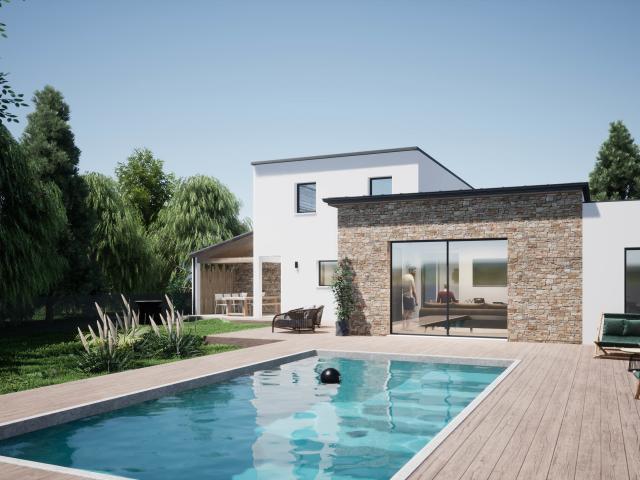Maison neuve 7 pièces 178 m²