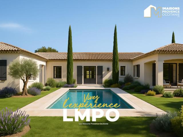 Maison neuve, 4 chambres, terrasse, garage Uzès