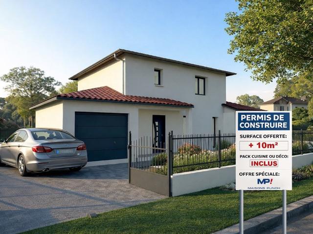 Maison neuve 4 pièces 105 m²