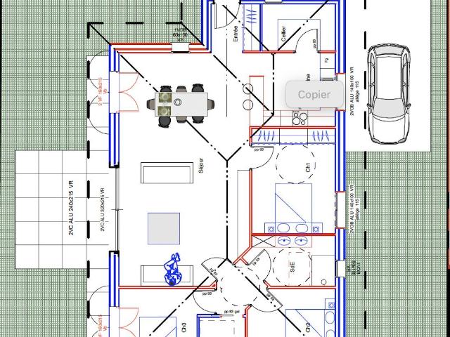 Maison neuve 4 pièces 105 m²