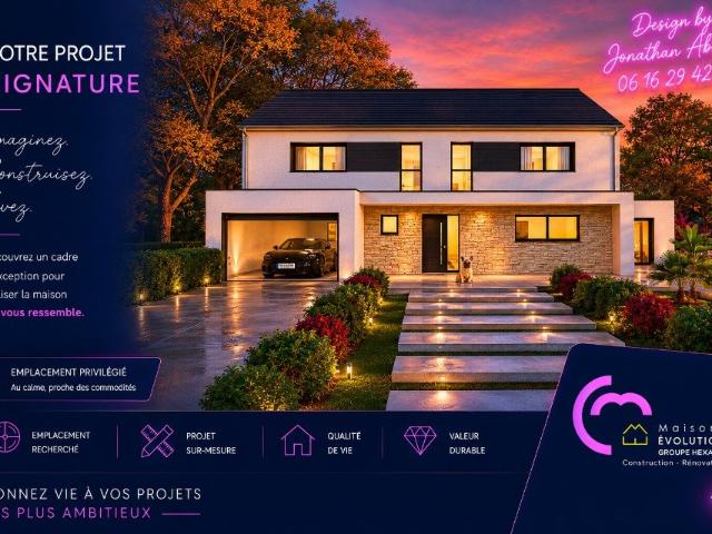 Maison neuve 4 pièces 100 m²
