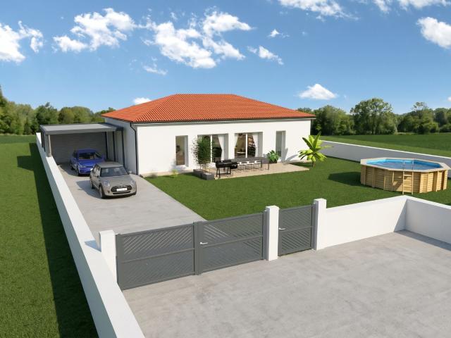Maison neuve 4 pièces 100 m²