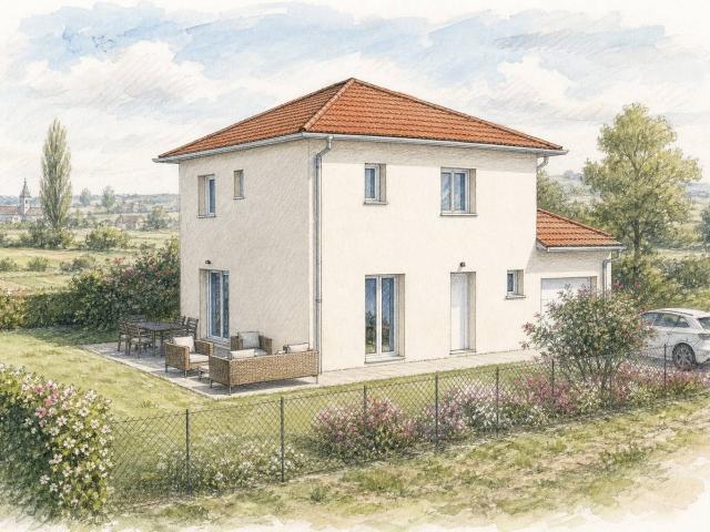 Maison neuve 4 pièces 102 m²