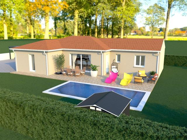 Maison neuve 4 pièces 116 m²