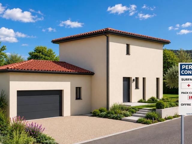 Maison neuve 4 pièces 110 m²