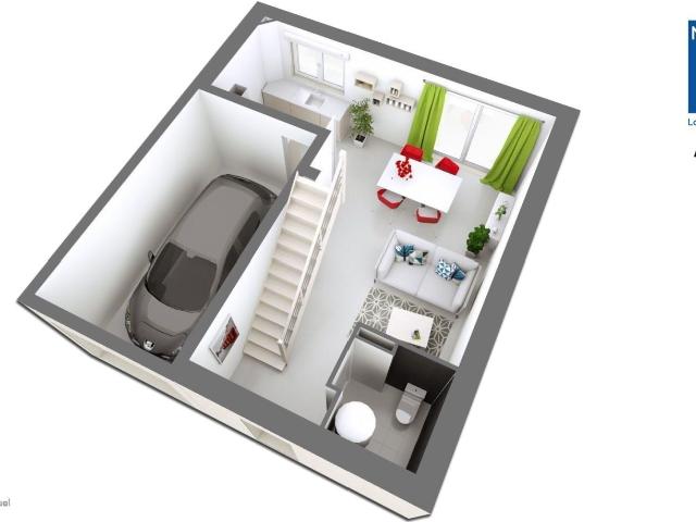 Maison neuve 4 pièces 74 m²