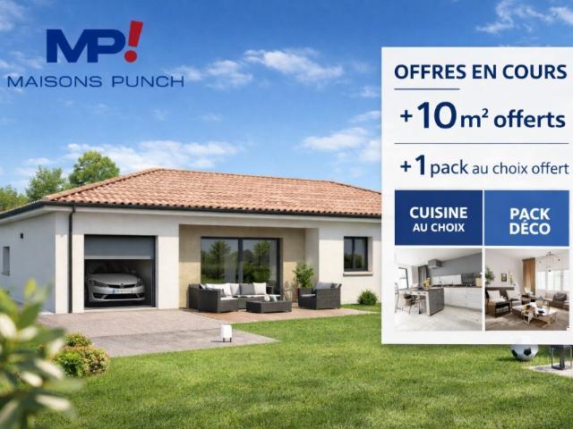 Maison neuve 4 pièces 77 m²
