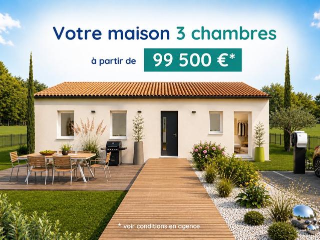 Maison neuve 4 pièces 77 m²